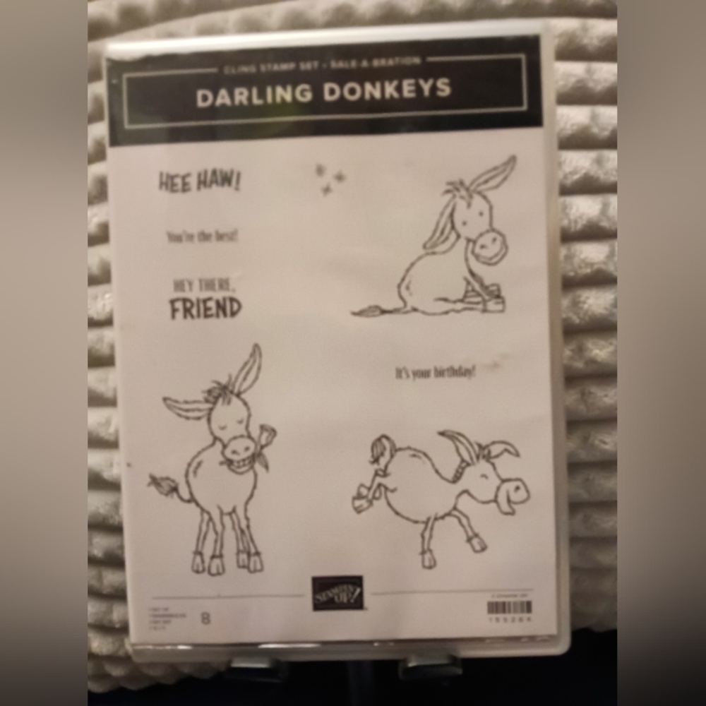 Stampin Up Darling Donkeys